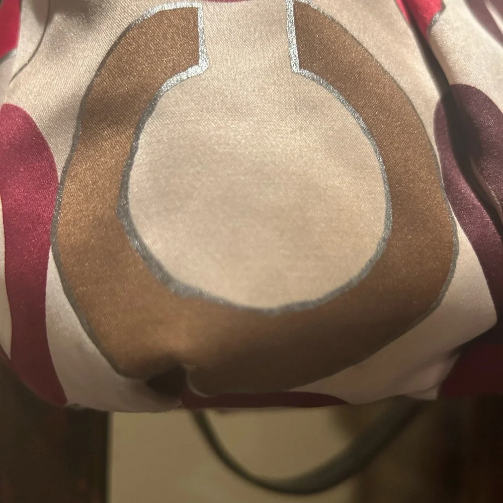 Coach Madison metallic Isabelle’s satin clutch and shoulder bag. - Picture 13 of 15